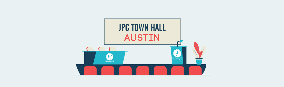 Reminder: JPC Town Hall Austin April 13th